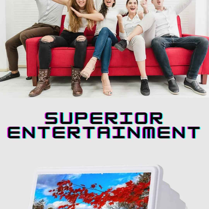 3D Phone Screen Magnifier Video Mobile Amplifier Universal Foldable Turn your Phone into a mini Movie Screen!