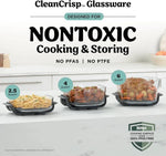 Ninja Crispi Pro Glass Air Fryer AS101 Series 6 in 1 cooking Certified Refurbished Like New