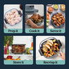 Ninja Crispi Pro Glass Air Fryer AS101 Series 6 in 1 cooking Certified Refurbished Like New