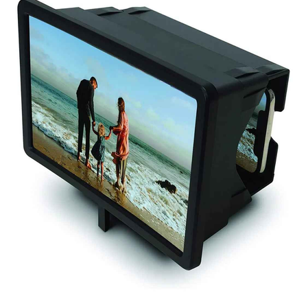 3D Phone Screen Magnifier Video Mobile Amplifier Universal Foldable Turn your Phone into a mini Movie Screen!