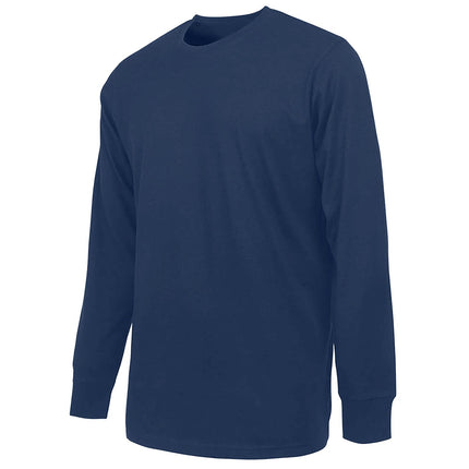 Mens Long Sleeve Crew Neck & Performance Tees Layer Lounge Gym Work Casual NEW