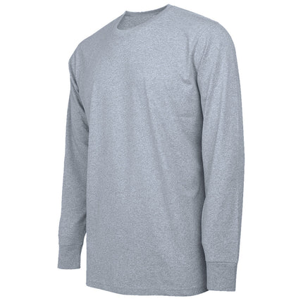 Mens Long Sleeve Crew Neck & Performance Tees Layer Lounge Gym Work Casual NEW