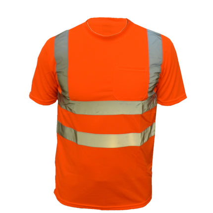 Safety Work Hi Vis High Visibility Reflective ANSI Class 3 T Shirt Long Sleeve - PremiumBrandGoods