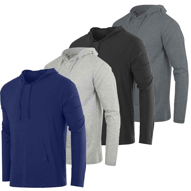 Men’s Breathable Cotton Hoodie with Drawstring & Front Pockets (SIZE- S - 3XL)