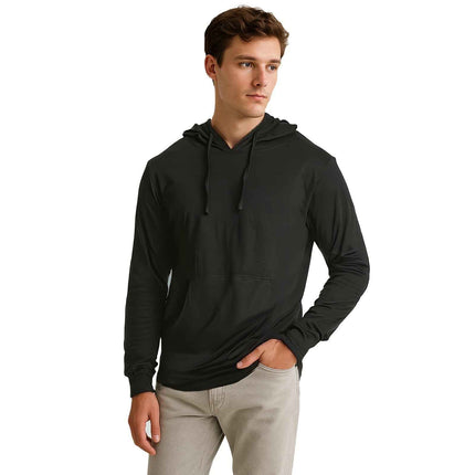 3-Pack Men's Hoodie Shirts Long Sleeve Fishing Shirts Outdoor Skin Protection