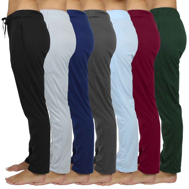 Womens Loose Fit Lounge Pants Sleep Gym Active Pajama Sweatpants Soft Jogger
