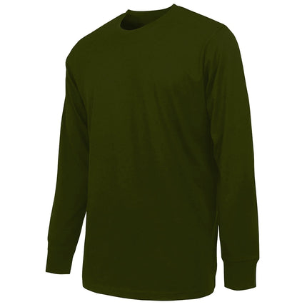 Mens Long Sleeve Crew Neck & Performance Tees Layer Lounge Gym Work Casual NEW