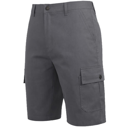 Men's Cotton Flex Stretch Cargo Shorts W/o Belt Tracking Fishing Travel