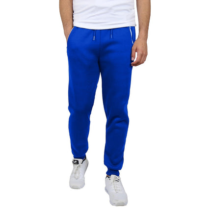 Mens Fleece Track Jogger Pants Sweatpants Running Active Sports Lounge Gym NEW