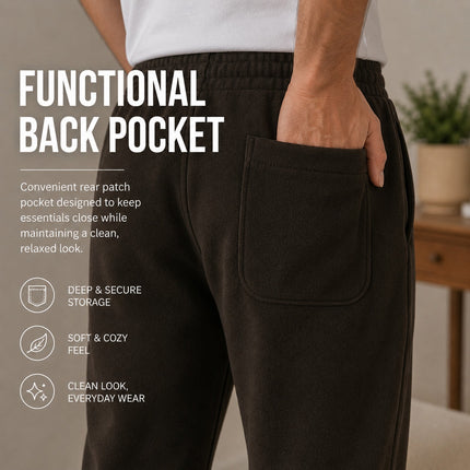 Men's Classic Heavyweight Fleece Sweatpants with Open Bottom (S-3XL) - Free Ship