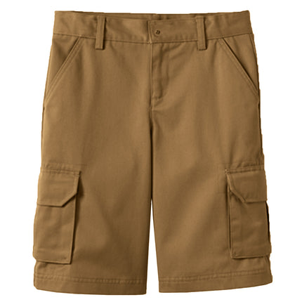Boys Flex Comfort Super Stretch Cotton Cargo Shorts (Sizes: 8-18) New FREE SHIP