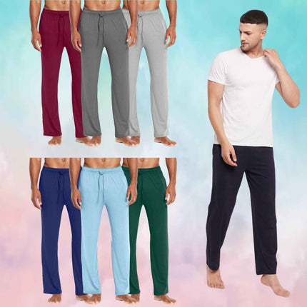 3-Pack New Men's Classic Modern Fit Lounge Pants (Sizes: S-3XL) Free Shipping