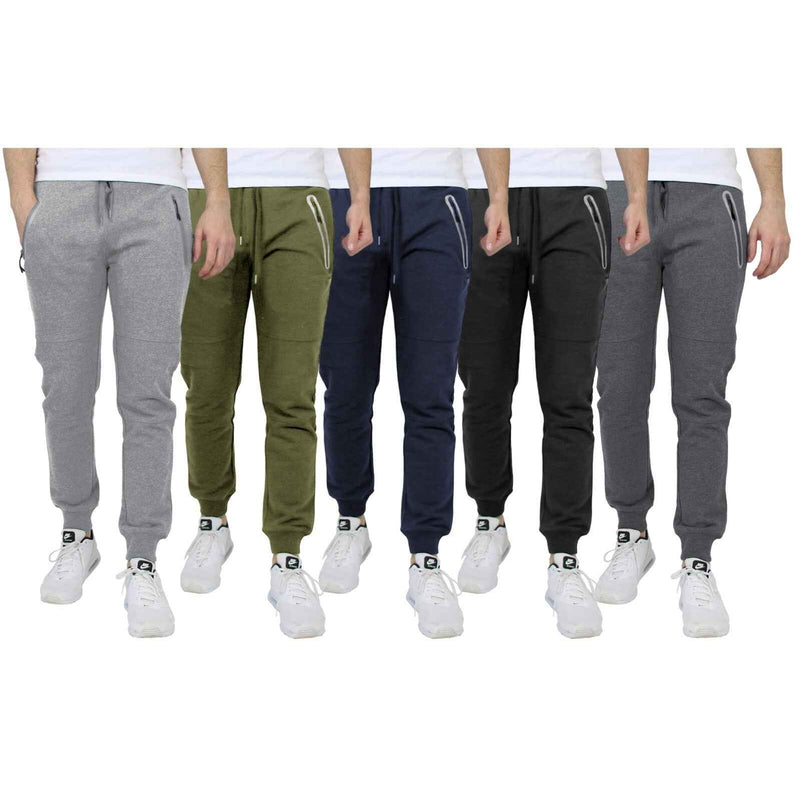 Men's Heavyweight Modern Fit Fleece Jogger Sweatpants FREE SHIP (SIZE : S-2XL)