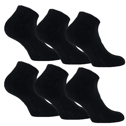 3-12 Pairs Mens Plain Solid Cotton Sports Ankle Athletic Socks Low Cut Size 9-13 - PremiumBrandGoods