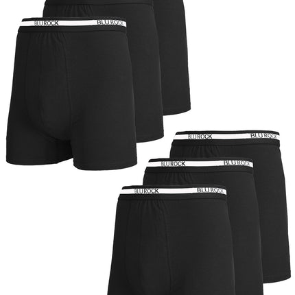 Men's  Stretch Cotton Boxer Briefs (6-Pack) (Sizes: S-2XL) NWT Free Shipping