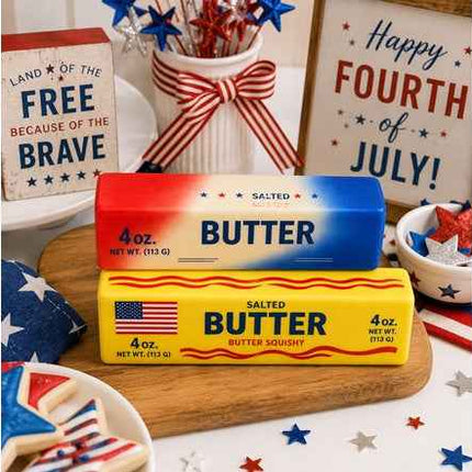 2-Pack Mystery USA-Themed Butter Slime Squishy Toys