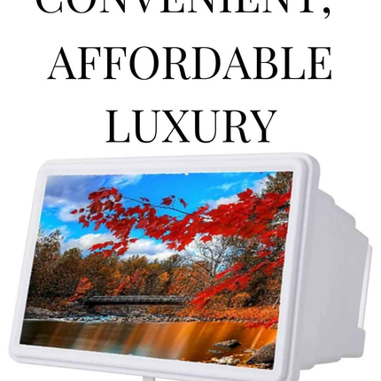 3D Phone Screen Magnifier Video Mobile Amplifier Universal Foldable Turn your Phone into a mini Movie Screen!