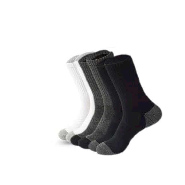 Men's Comfort Rich Crew Cushion Socks Athletic Active 10-13 3 Color Bundle - PremiumBrandGoods