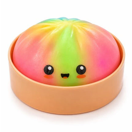 2-Pack Mystery Rainbow Squishy Dumpling Stress Relief Fidget Toys