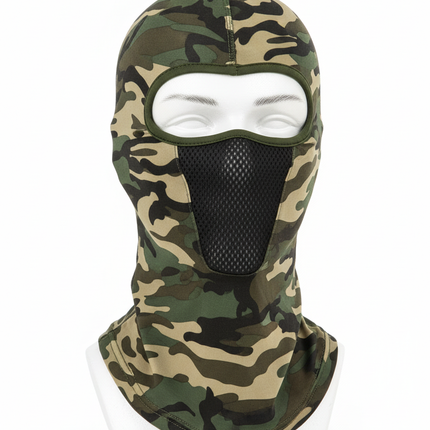 Camouflage Balaclava Ski Mask Thermal Fleece Full Face Mask for Winter Hunting & Outdoor