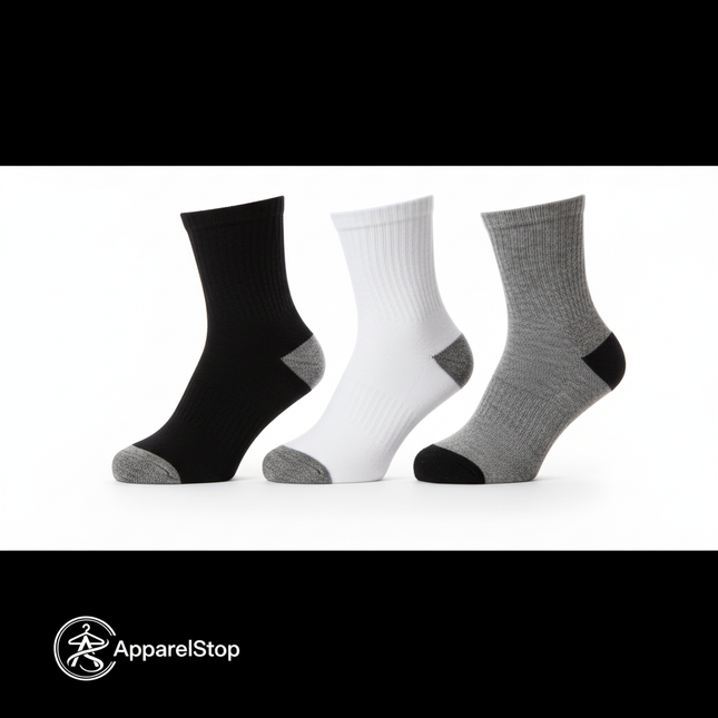 Mid-Ankle Socks Correct Height