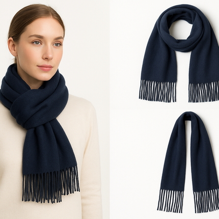 Navy Scarf