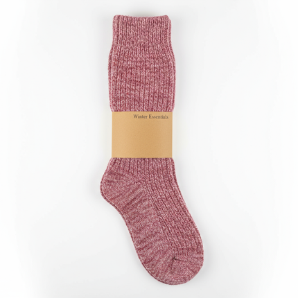 Pink Over-the-Calf Socks