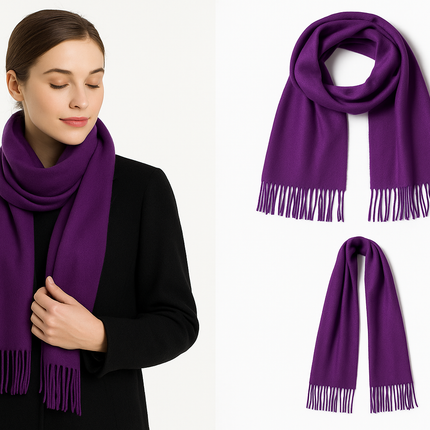 Purple Scarf