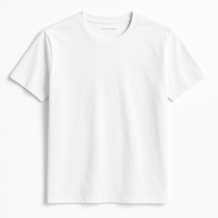 Single t-shirt flat lay