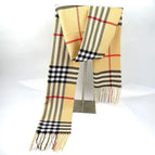 Beige Thin Line Plaid